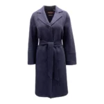 Max Mara Studio Eneide -kappa Blå, Dam