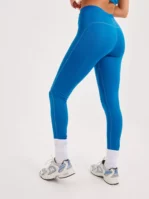 Nicki Studios - Leggings - Blue - Stretch Jersey Leggings - Byxor - Leggings