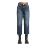 7 For All Mankind Beskurna jeans Blå, Dam