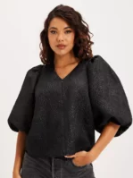 Co'couture - Blusar - Black - Cava Blouse - Blusar & Skjortor