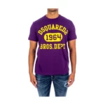 Dsquared2 T-shirts Lila, Herr
