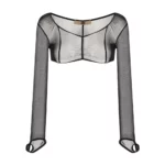 Knwls Long Sleeve Tops Svart, Dam