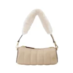 Manu Atelier Shoulder Bags Beige, Dam