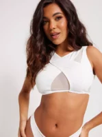 OW COLLECTION - BH - White - Londyn Top - Underkläder - Bra