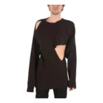 Bottega Veneta Bottega Veneta Men& Crew Neck Jumper Brun, Herr