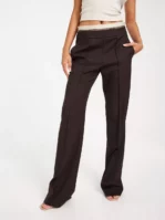 Helmut Lang - Utsvängda byxor - Fig - Elastic Trouser.Stre - Byxor