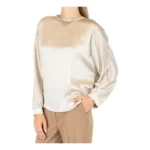 Max Mara Studio Blus Beige, Dam