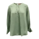 Max Mara Studio Kongo -blus Grön, Dam