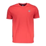 North Sails Red Cotton T-Shirt Röd, Herr