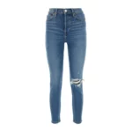 Re/Done Skinny Jeans Blå, Dam