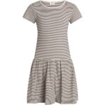 Mads Nørgaard 2x2 Stripe Daisina Whitecap Grey/Black Kjole