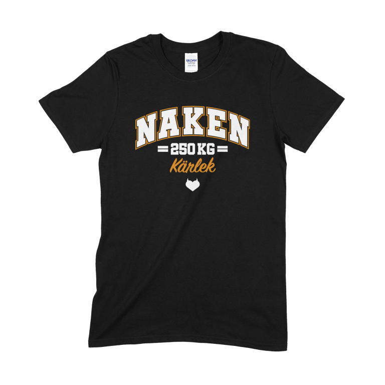 Merch t-shirt ”Naken”