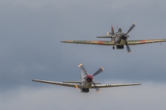 TBE_9653-Classic Warbirds (Vickers Supermarine Spitfire Mk. IX & XVI - North Amercian P-51D Mustang & Hawker Hurricane Mk1)
