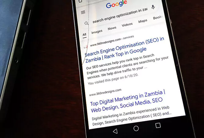 Search Engine Optimization in Zambia Search Engine Optimization Website promo affordable website design in Zambia