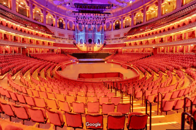 Take a virtual walk through of the iconic Royal Albert Hall via our specially made Google 360 Virtual Tour of the auditorium