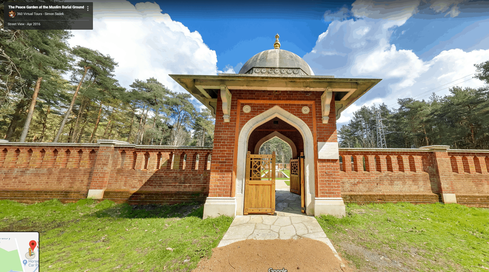 Woking s Muslim Burial Ground Google Street View 360 Virtual Tour Co woking-s-muslim-burial-ground-google-street-view-360-virtual-tour-co