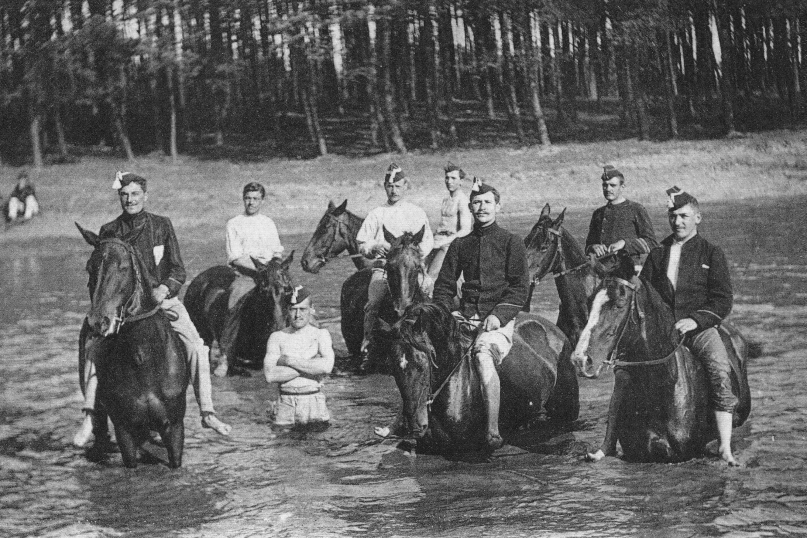 Bathing place for Horses