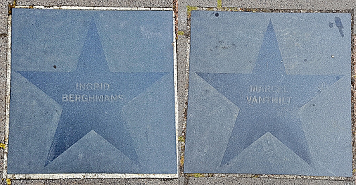 … het Kamp een “Walk of Fame” heeft?