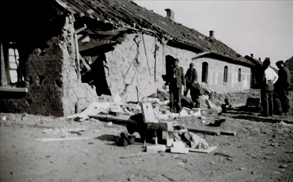 The bombardment of Leopoldsburg on 28 May 1944