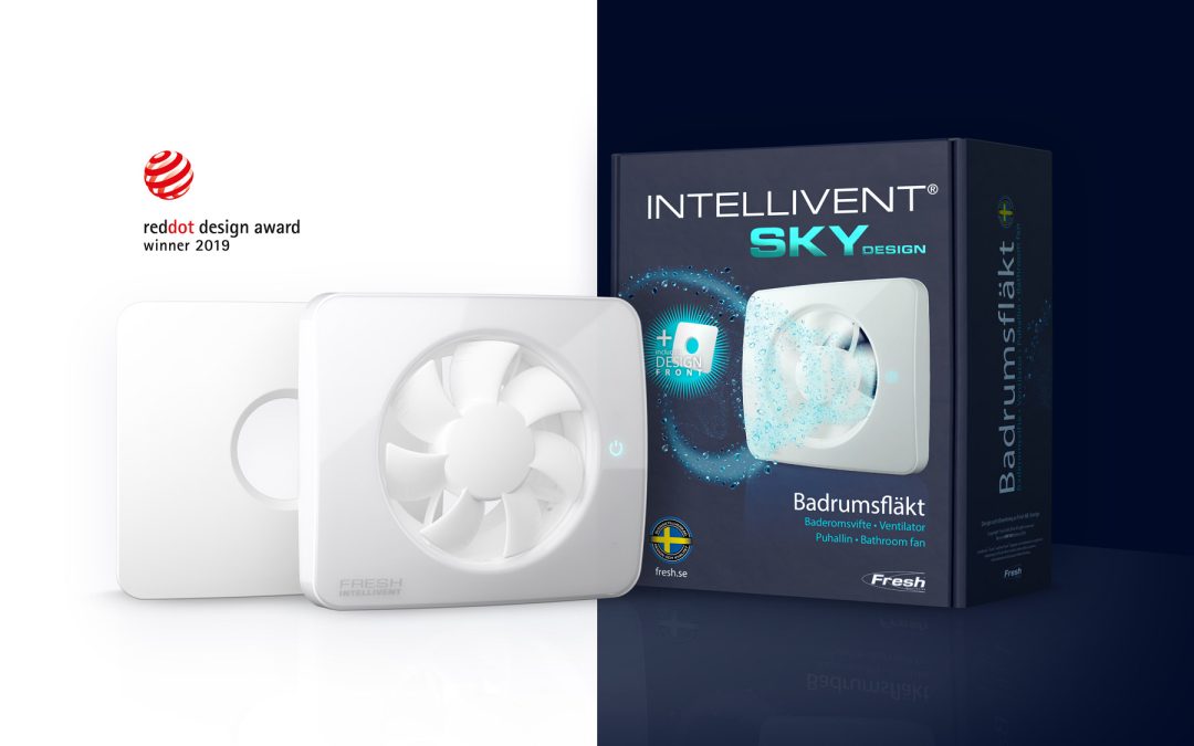 Intellivent SKY vinner Red Dot Award