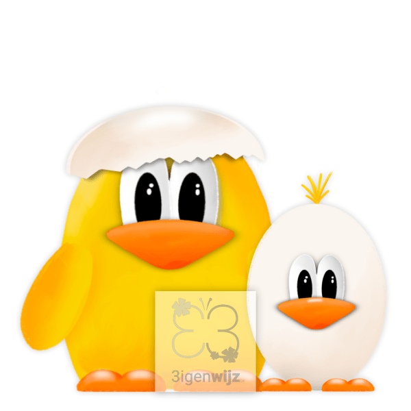 Kuikentjes cliparts mix - Afbeelding 6