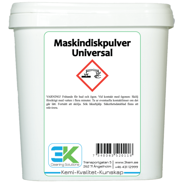 Maskindiskpulver Universal