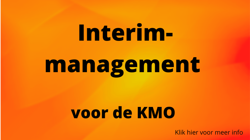 Interim-management voor de KMO