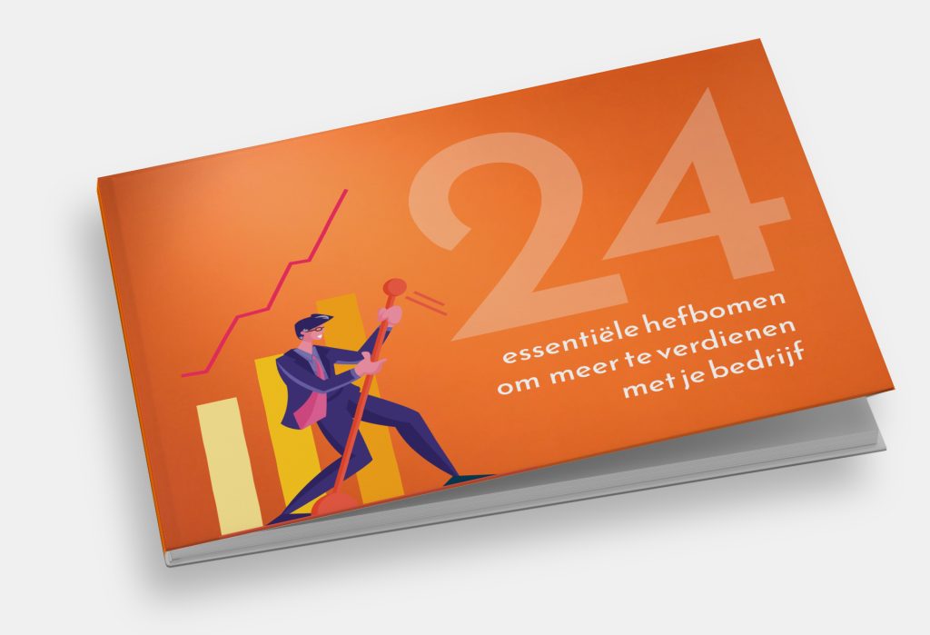E-book 24 Essentiële hefbomen om meer te verdienen met je onderneming