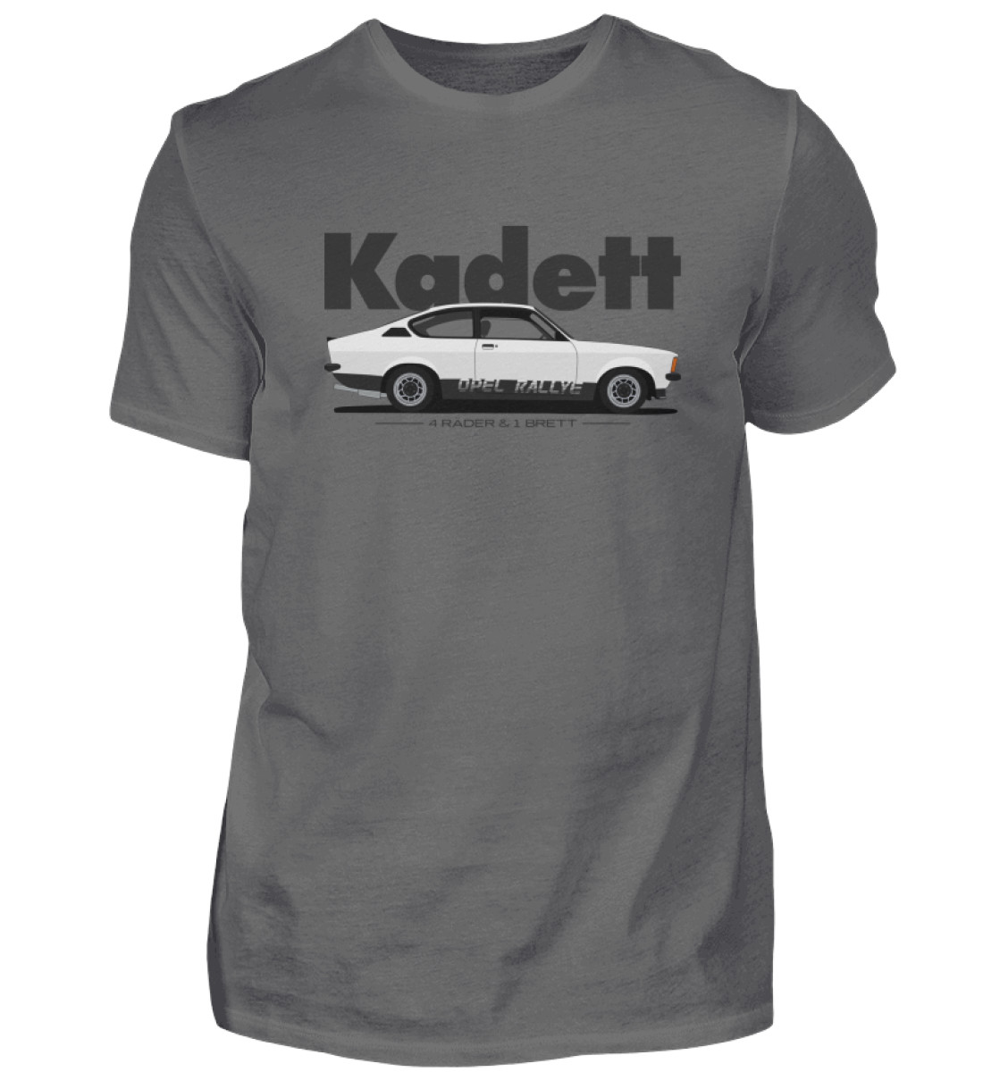 Kadett C Rallye Polarweiß - Herren Premiumshirt-627