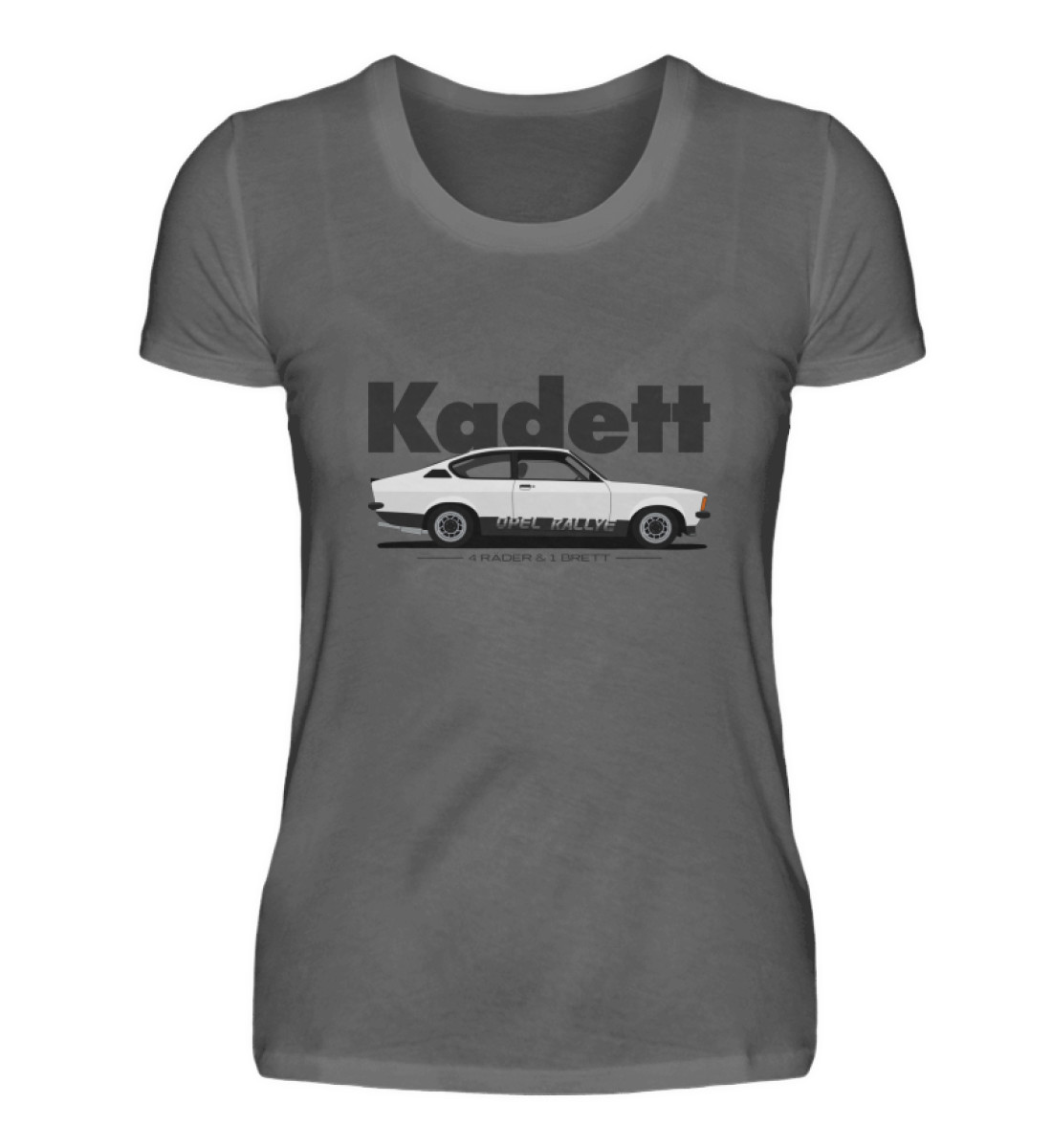 Kadett C Rallye Polarweiß - Damen Premiumshirt-627