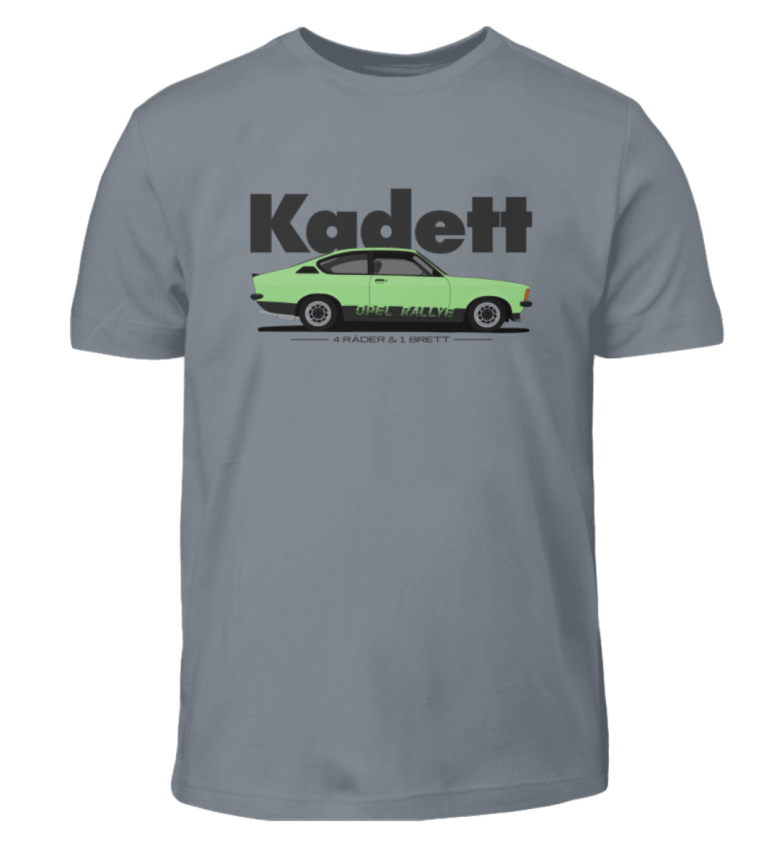 Kadett C Rallye Brillantgrün - Kinder T-Shirt-1157