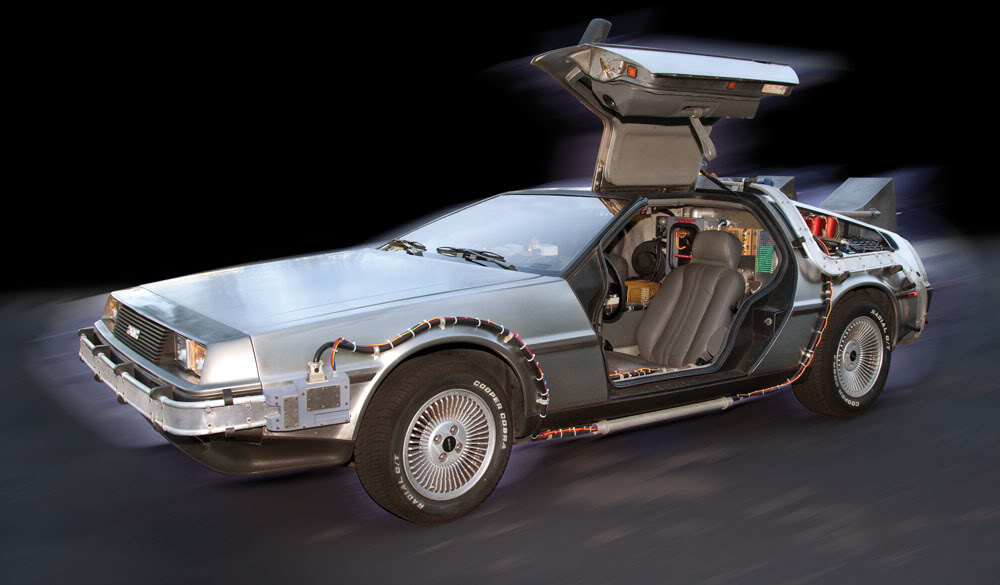 1. Delorean Time Machine