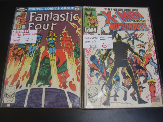 Haul FACTS X-Men Fantastic Four Micronauts