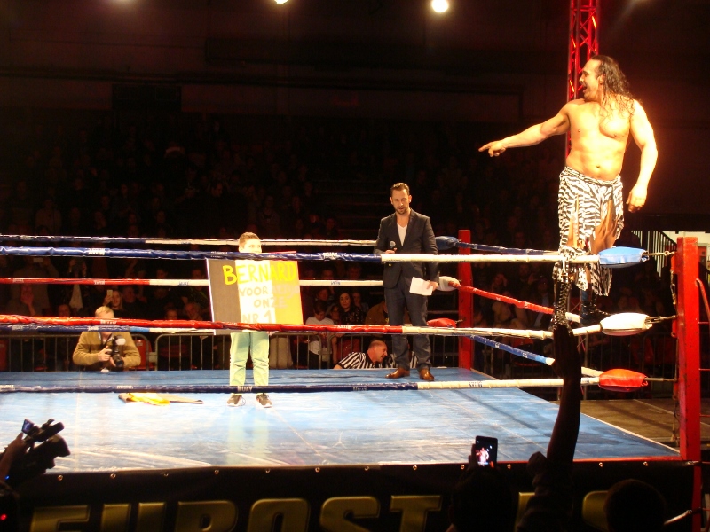 Eurostars Wrestling Brugge Bernard Vandamme