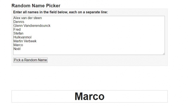 Random Name Picker