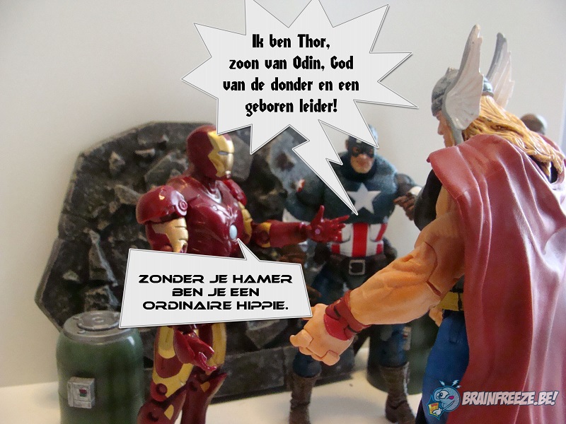 Figuurlijk Gesproken Thor is een ordinaire hippie