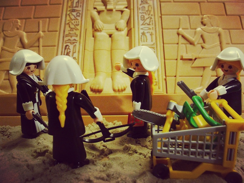 Playmobil Cleansing the pyramid