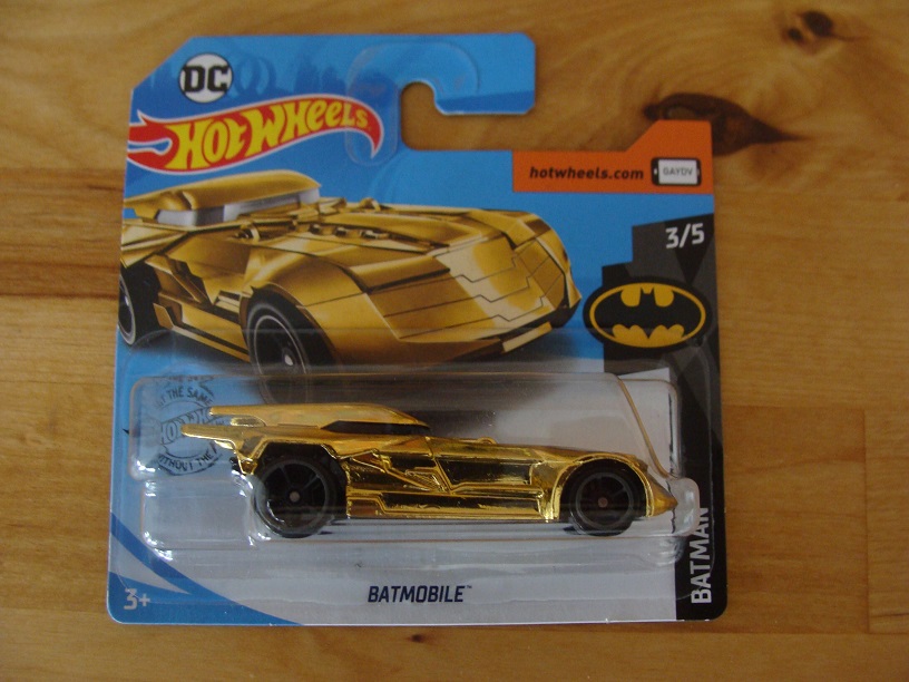 Hotwheels Batmobile Gold