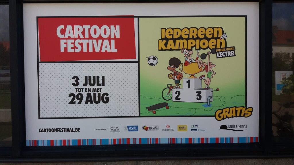 Lectrrland Cartoonfestival  Knokke-Heist