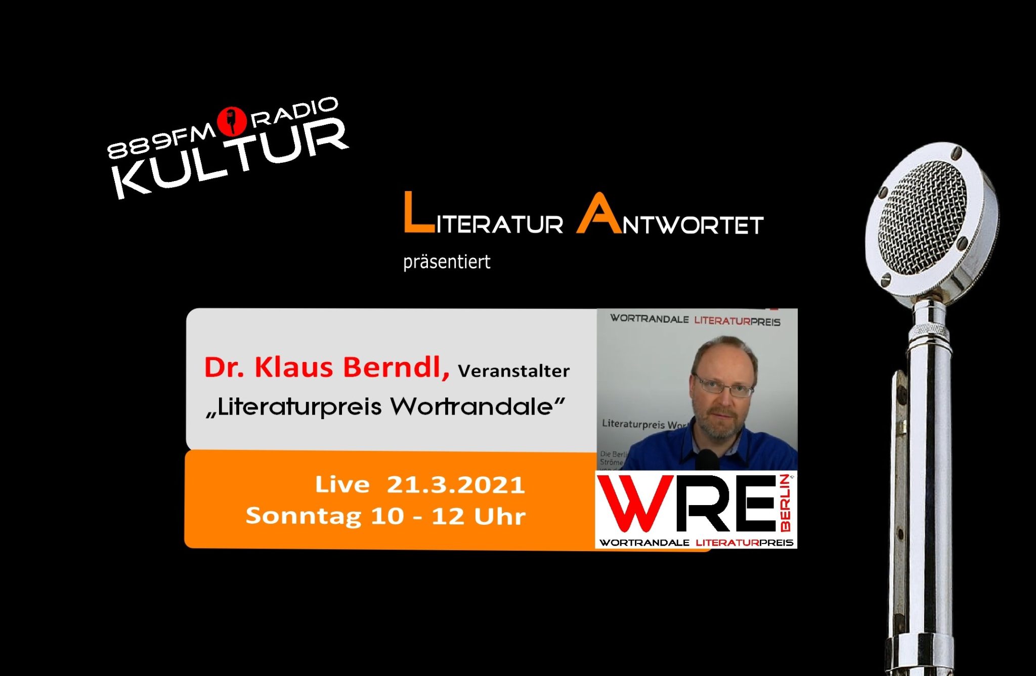 Literatur antwortet – Dr. Klaus Berndl – Wortrandale