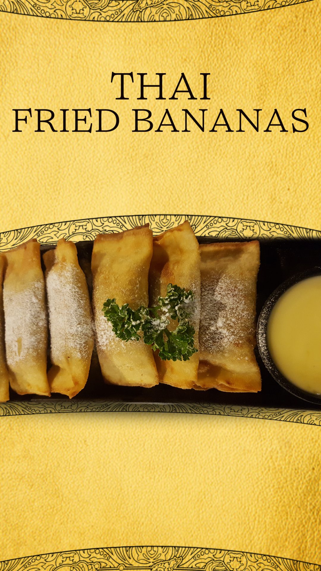 Frittierte Thai Bananen – 99cent-vegetarisch.de