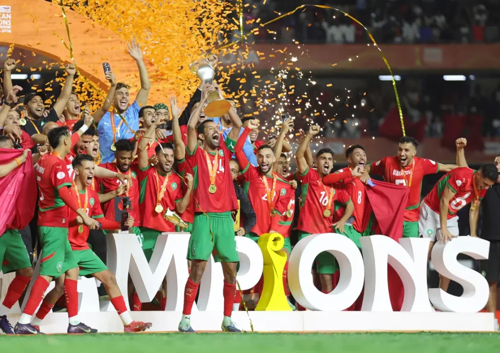 Morocco CHAN trophy