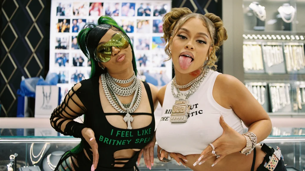 Cardi B and Latto