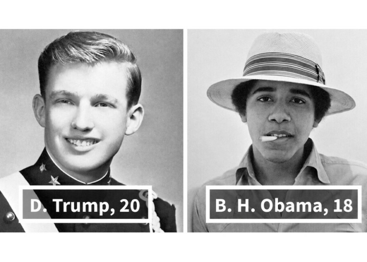 Trump and Obama