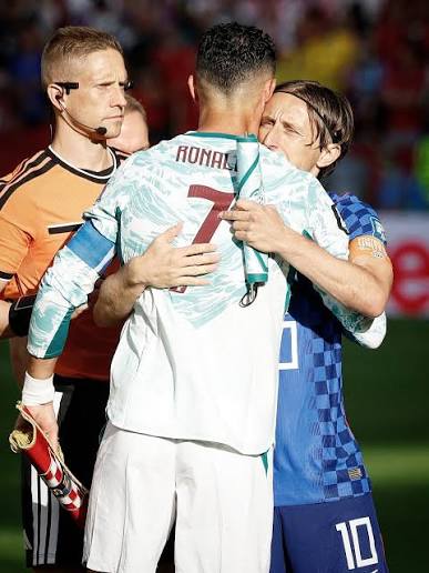 Ronaldo and Modrić