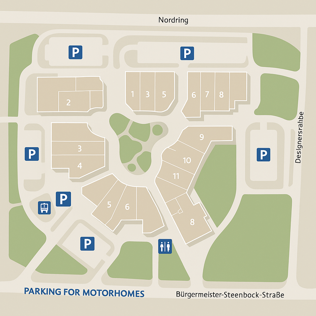 danmarks 5 bedste campingpladser Oversigts kort designer outlet