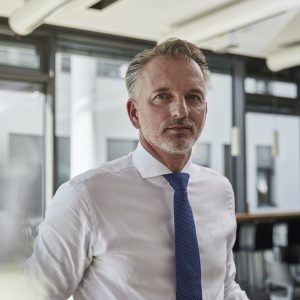 Portrait of a successful businessman wearing shirt and tie