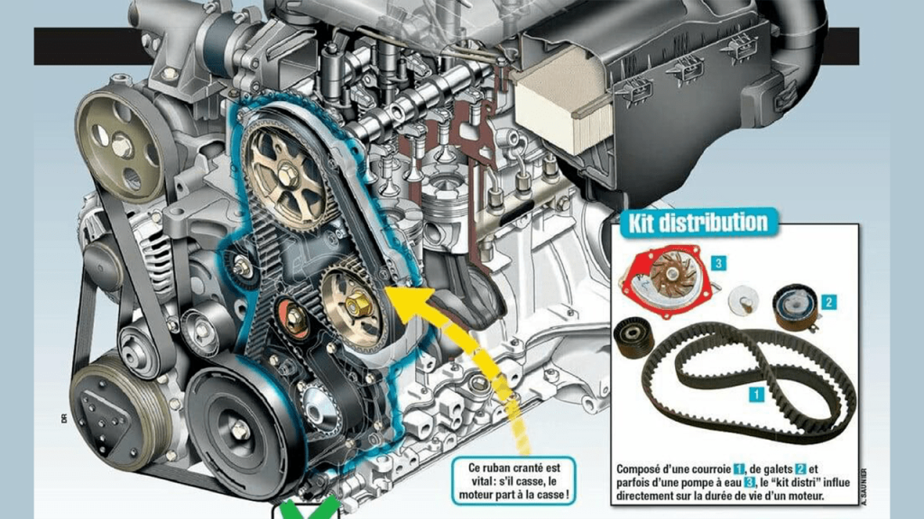 Kit Courroie De Distribution & Pompe - Bosch, Pièce Auto De Qualité, Compatible Selon Modèle