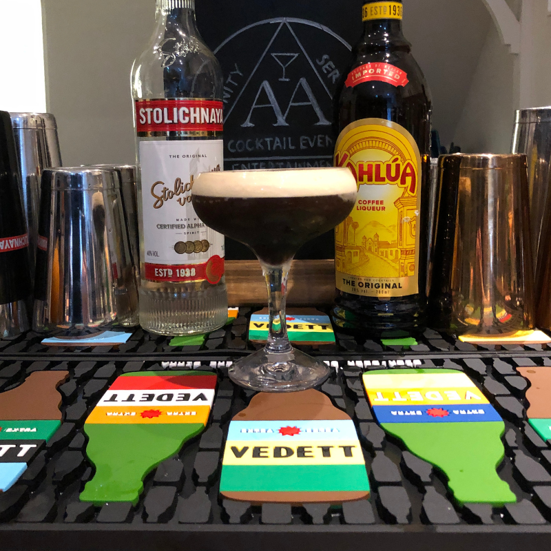 Mobile Bar. Mixologist. Espresso Martini. Gin Martini. Vodka Martini. Porn Star Martini
