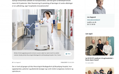 Artikler og cases om grøn omstilling, velfærdsteknologi og AI